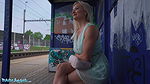 Big Tits Blonde Lily Joy Fucked Behind Train Station