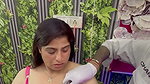 desi mature lady hot breast tatoo in pink bra 2 2