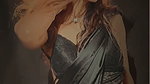 Mrs Kumud Verma Bold SENSUOUS IN Black Bra Saree Seduction Videos 2 2