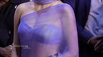 BOMBSHELL JHANVI KAPOOR ENCHANTING IN STRAPLESS BRA BLOUSE SAREE UUFFF VIDEOS 2 1