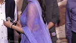 BOMBSHELL JHANVI KAPOOR ENCHANTING IN STRAPLESS BRA BLOUSE SAREE UUFFF VIDEOS 2 4