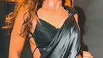 Mrs Kumud Verma Bold SENSUOUS IN Black Bra Saree Seduction Videos 2 1