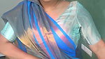 farina_azad sexy navel when saree draping 2 2