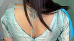 farina_azad sexy navel when saree draping 2 2