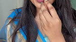 farina_azad sexy navel when saree draping 2 2