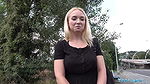 blonde teen Russian Vera Jarw fucked outside