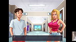 Big boobed slutty schoolgirl and I got stucked in the locker