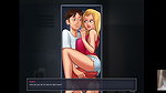 Big boobed slutty schoolgirl and I got stucked in the locker