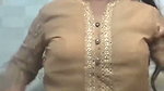 Removing Dress Showing Big Boobs & Ass