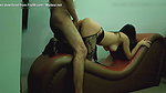 Hardcore doggy sex on sofa with prostitute