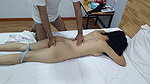 Hardcore massage doggy sex of college big ass girl