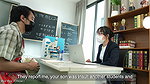 Principal Teacher Cheating with Poor Guy ( English subtitles)
