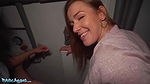 Lucky Agent in Basement Threesome With Alexis Crystal & Lexi Dona