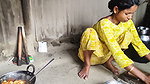 Hot Village Life Moments Indian village girl’s original vibration video!