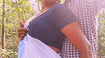 Desi Outdoor Jungle Fuck. Stepmom and Stepson Hardcore Fucking in Forest. Telugu Dirty Talks