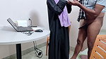Hijabi Hot bank manager fuck by desi village Farmer Desi chudai xxx