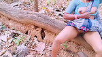 Indian Outdoor Sex. Desi Bhabi Secret Fucking Hubby in Forest. Telugu Dirty Talks