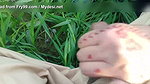 Social Experiment XXX Random Guy Licks My Pussy Outdoors