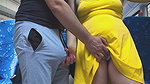 Stranger Touch her Butt without permission with his erection and CUMS Hard Inside Bus Vehicle by Girl’s Hand
