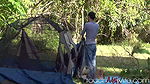 Watching Wife Fuck Camping Neighbor in Tent