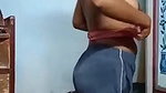 Tamil Wife Wearing Cloths