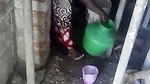 Tamil Wife bathing
