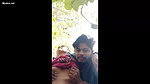 desi couple outdoor fun