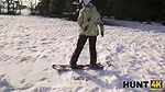 When Husband is Loser, Wife Fucks any Skier