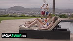 Step Moms & Step Sons Los Angeles Getaway feat. Barbie Feels & Alexis Abbey – MomSwap Group Sex