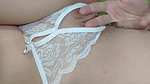 Homemade Licking a Gorgeous Pussy Through Panties