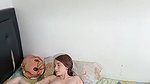 My horny stepsister strips naked in front of me and I fuck her hard until