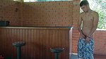 My stepsister almost discovered me but because of how horny she was I convinced her to fuck her very hard.