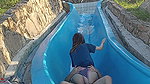 my stepsister gets stuck in the pool and I take advantage of the moment to fuck her. (Part 1)