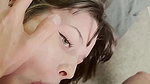Petite cutie facial cum