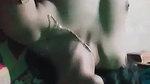 Young girl making video for lover
