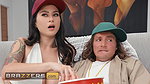 Brazzers – Stunning Jasmine Wilde & Chantal Danielle Are Having A Movie Night Which Turns To A 3some
