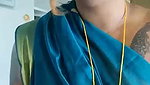 Tamil NRI Bhabhi Braless Cooking