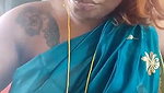 Tamil NRI Bhabhi Braless Cooking