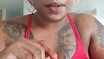 Tamil NRI Bhabhi Braless Cooking