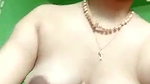 Beautiful Married Bhabi Removing Red Saree And Showing