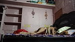 Young village girl riding