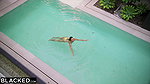 BLACKED Gorgeous Gabbie cheats on boyfriend at the pool