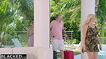 BLACKED Hot MILF Ava seduces stranger at hotel