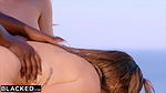 BLACKED Scarlett and Honour get naughty poolside service