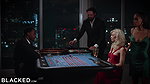 BLACKED Sexy Blonde Ivy Wolfe takes on high-stakes gambler