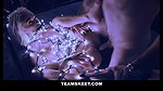 Petite Blonde Lit Up & Fucked