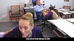 Daughter Swap – Hot Stepdaughters Gigi Flamez and Katalina Mills Swap StepDads In Office