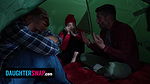 DaughterSwap – Busty Teen Stepdaughters Marilyn Johnson & JC Wilds Fuck Their Stepdads In Tent