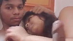Gf shy to hold big cock of lover