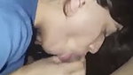 Paki Girl Sucking and swallow his cum